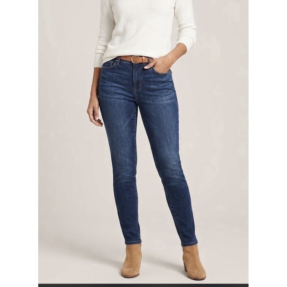 Talbots Women's Jeggings High Rise Skinny Stretch Denim NWT Size 2 Petite